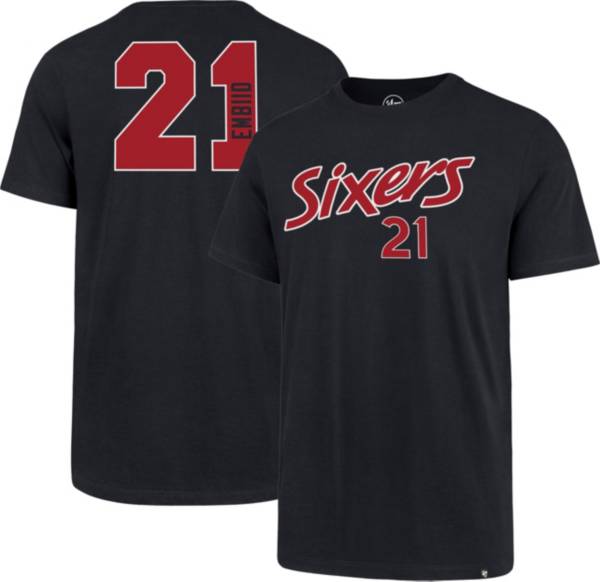 Jordan Adult 2023 NBA All-Star Game Royal Philadelphia 76ers Joel Embiid  #21 T-Shirt