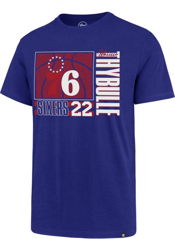 ‘47 Men's Philadelphia 76ers Matisse Thybulle #22 Royal Super Rival T-Shirt product image