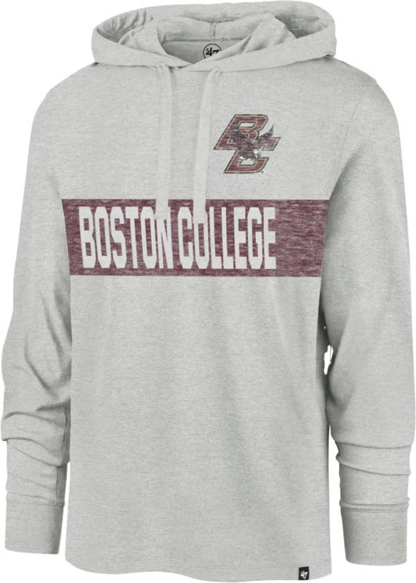 '47 Men's Boston College Eagles Grey Pullover Hoodie product image