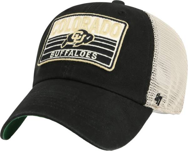 '47 Men's Colorado Buffalos Black Script Clean Up Adjustable Hat product image