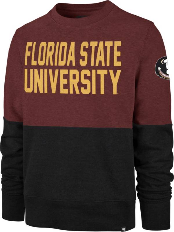 '47 Men's Florida State Seminoles Garnet Pullover Crewneck Sweater product image