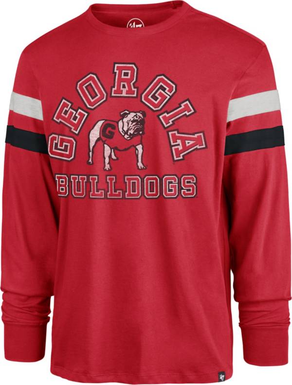 '47 Men's Georgia Bulldogs Red Long Sleeve T-Shirt product image
