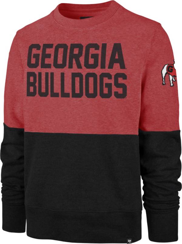 '47 Men's Georgia Bulldogs Red Pullover Crewneck Sweater product image