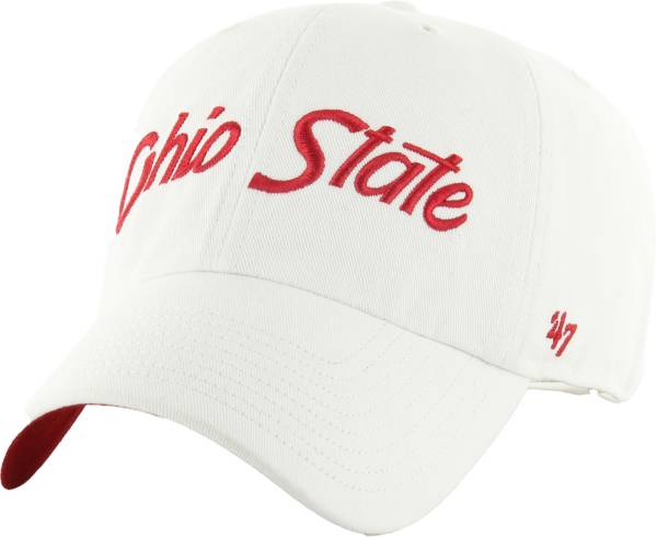 '47 Men's Ohio State Buckeyes White Crosstown Adjustable Hat product image