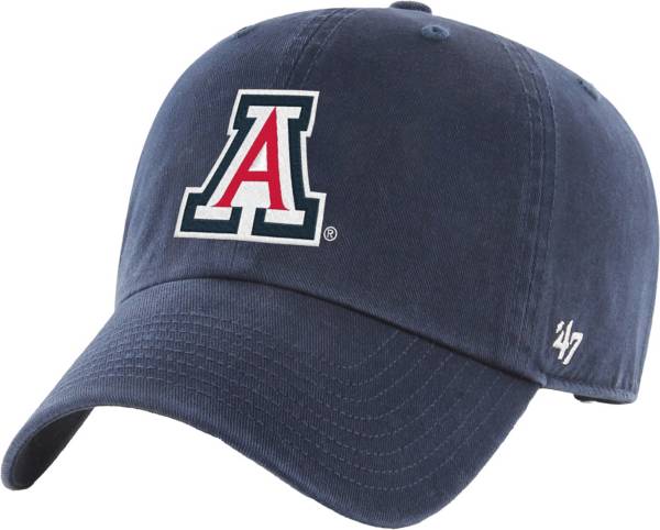 ‘47 Men's Arizona Wildcats Navy Clean Up Adjustable Hat product image