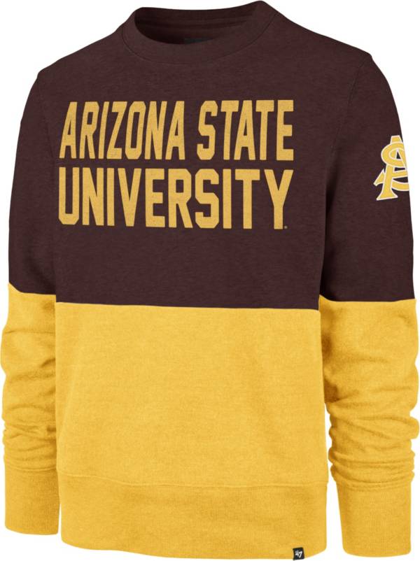 '47 Men's Arizona State Sun Devils Maroon Pullover Crewneck Sweater product image