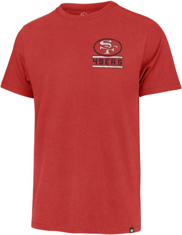'47 Men's San Francisco 49ers Open Field Franklin Red T-Shirt product image