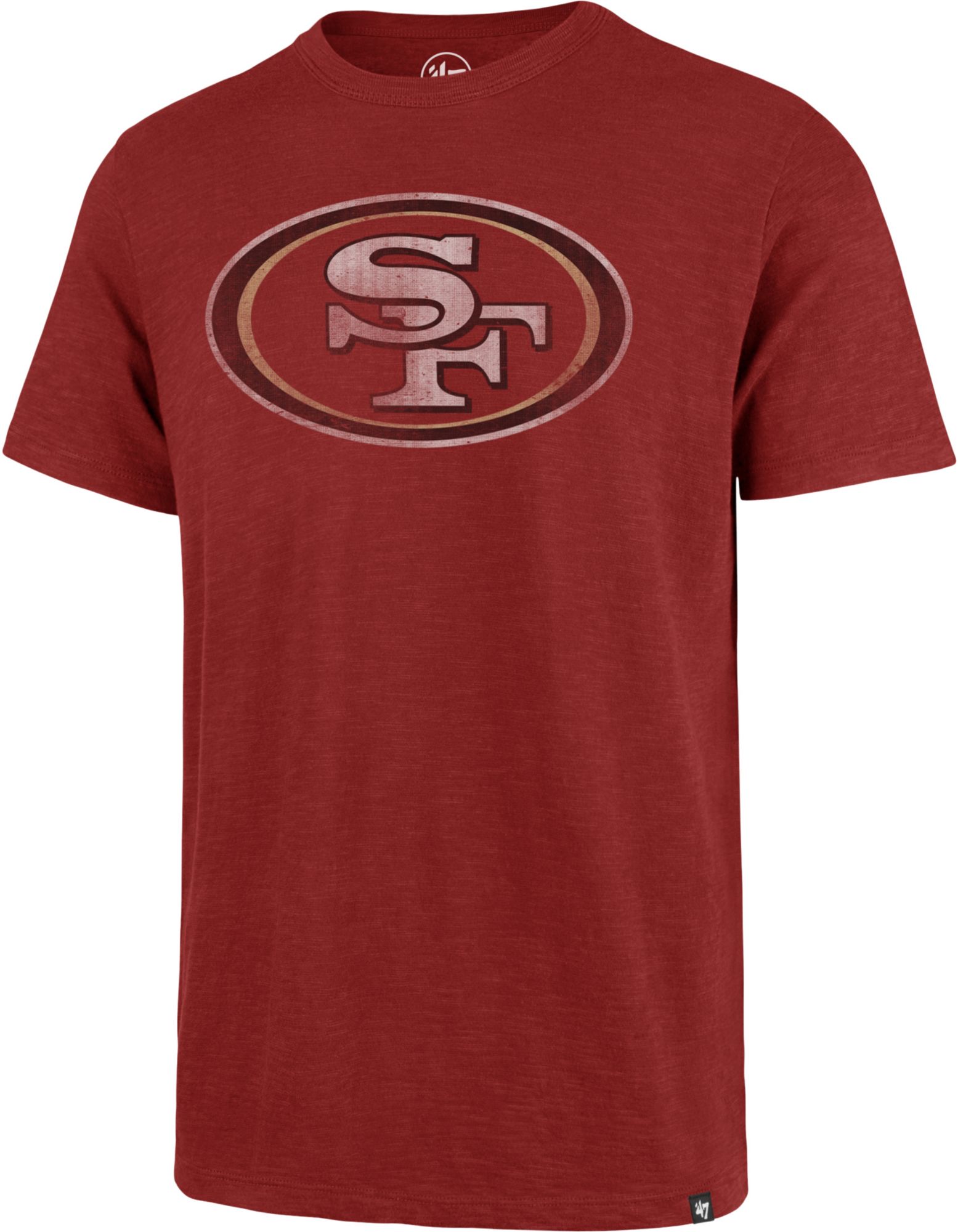 '47 Men's San Francisco 49ers Scrum Logo Red T-Shirt product image