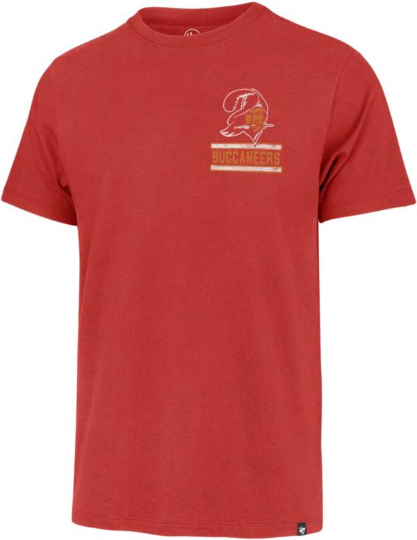 '47 Men's Tampa Bay Buccaneers Open Field Franklin Red T-Shirt product image