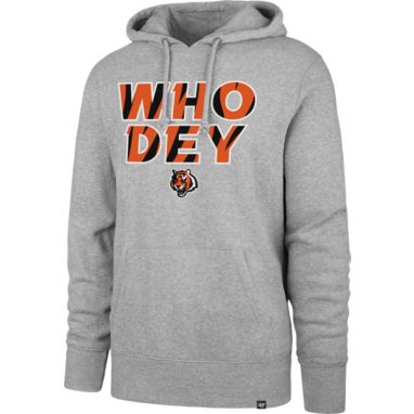 sorry, '47 Men's Cincinnati Bengals 'Who Dey' Grey Pullover Hoodie is currently out of stock