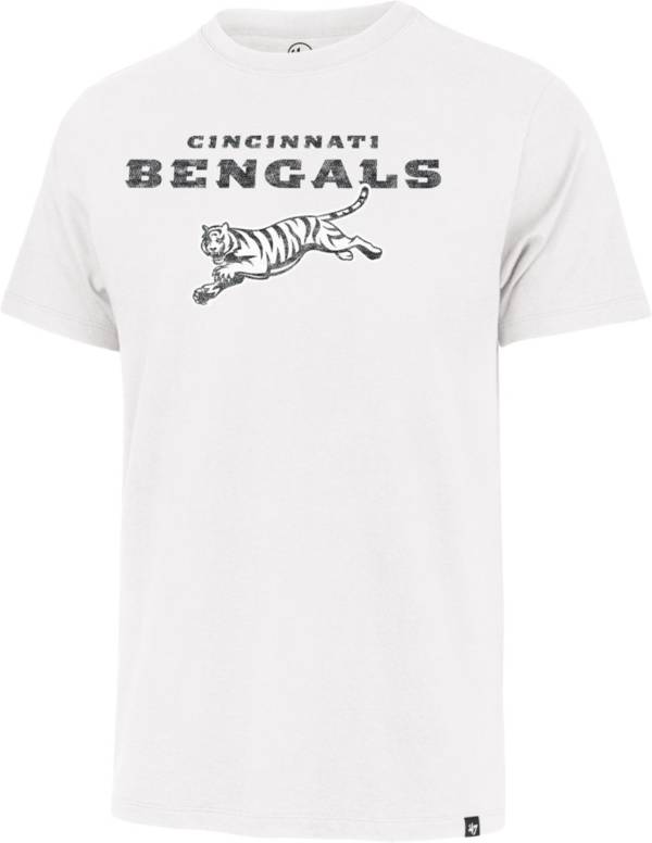 47 Men's Cincinnati Bengals Wordmark Franklin White T-Shirt