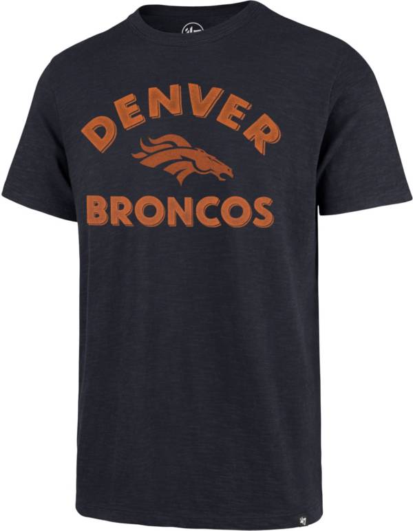 Denver Broncos Camo Hoodie, Navy Blue/Orange