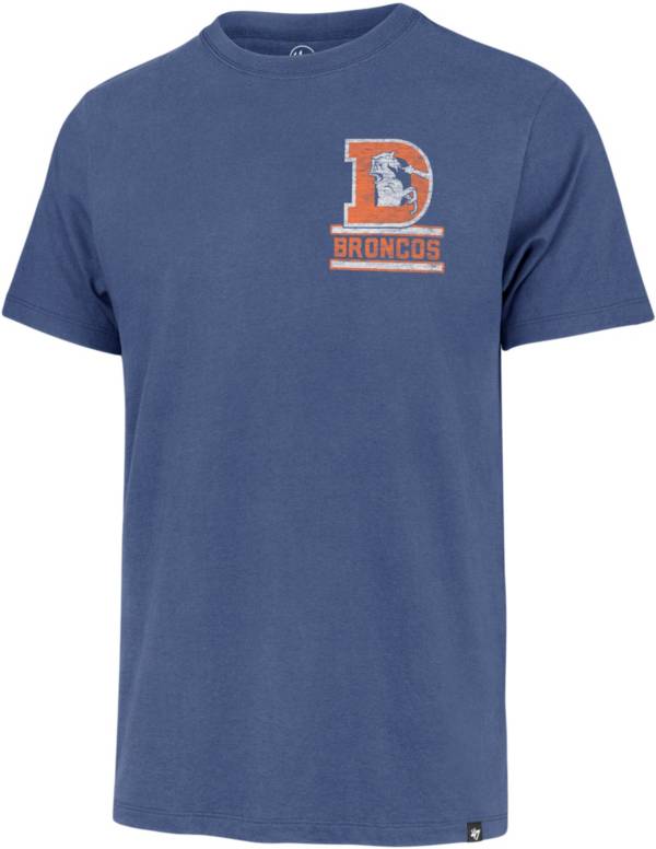 '47 Men's Denver Broncos Open Field Franklin Blue T-Shirt product image