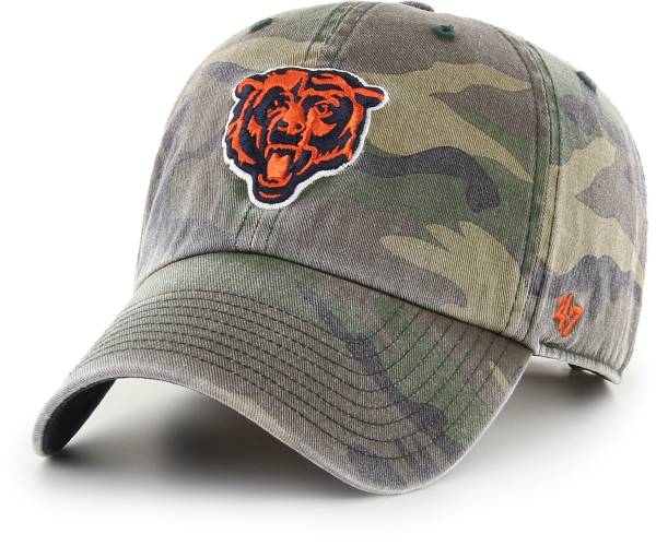 Men's '47 Navy Chicago Bears Clean Up Visor