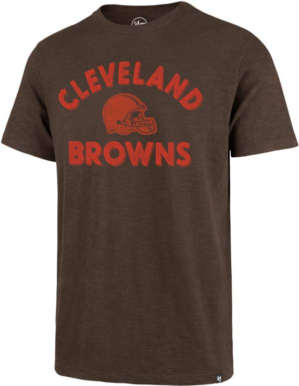 Nike Men's Cleveland Browns Rewind Essential T-Shirt - Brown - M Each