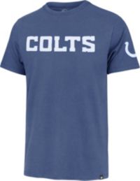 Indianapolis Colts Rewind Logo Nike Men's NFL T-Shirt in Blue, Size: Small | NJFD4LB89V-067