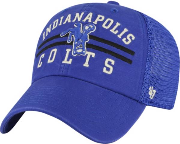 '47 Men's Indianapolis Colts Highpoint Royal Clean Up Adjustable Hat product image