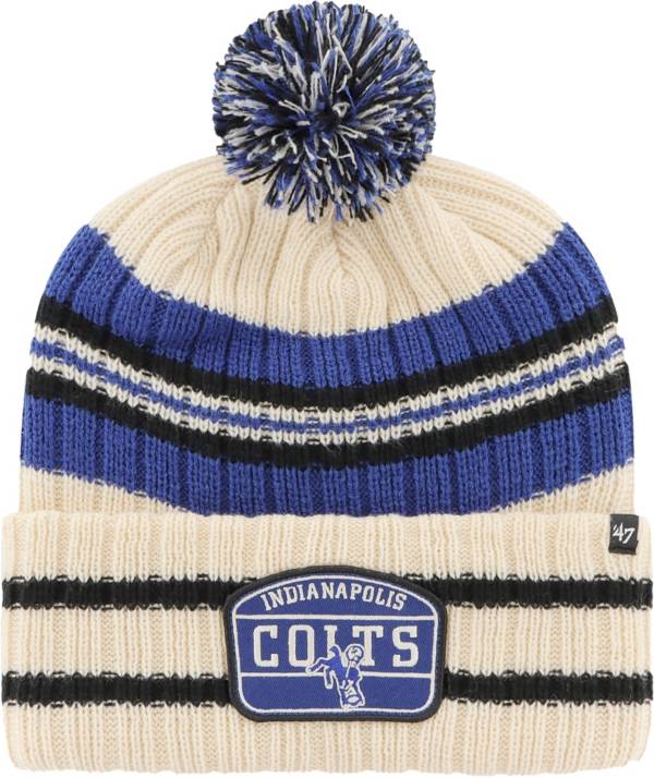 47 Men's Indianapolis Colts Hone White Cuffed Beanie product image