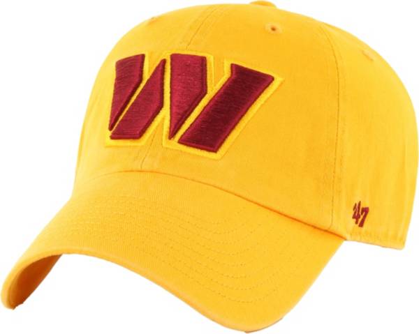 47 Women's Washington Commanders Logo Legend Gold Adjustable Clean Up Hat