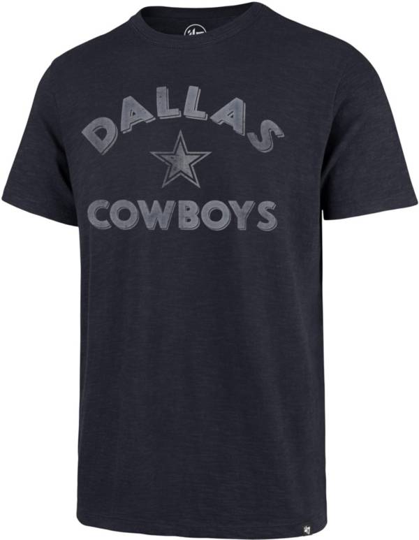 '47 Men's Dallas Cowboys Scrum Double Back Navy T-Shirt product image