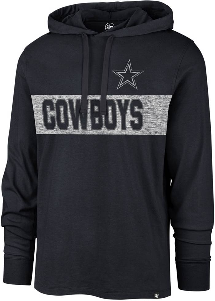 Men's Mitchell & Ness Navy Dallas Cowboys Team Origins Fleece Pullover  Hoodie