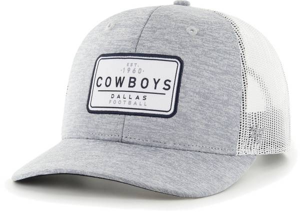 Pro Standard Dallas Cowboys Stacked Logo Snapback Hat (Gray) FDC740847