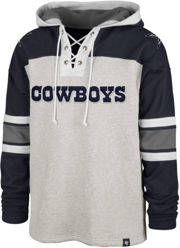 '47 Men's Dallas Cowboys Lacer Navy Pullover Hoodie product image