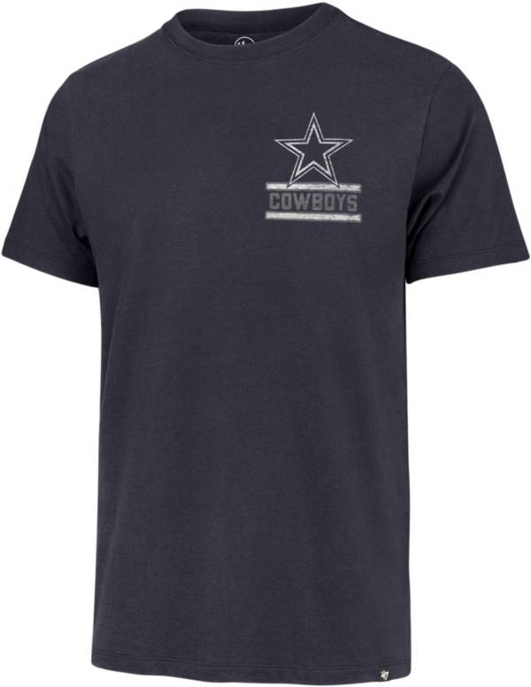'47 Men's Dallas Cowboys Open Field Franklin Navy T-Shirt product image