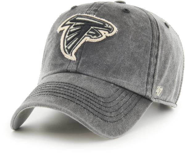 '47 Men's Atlanta Falcons Esker Clean Up Black Adjustable Hat product image
