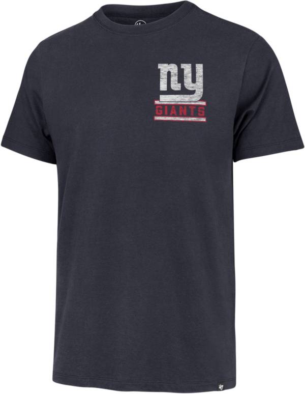 '47 Men's New York Giants Open Field Franklin Navy T-Shirt product image