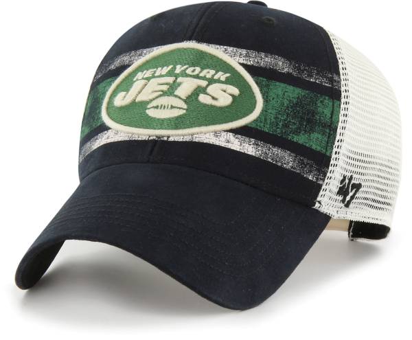 '47 Men's New York Jets Interlude MVP Vintage Black Adjustable Hat product image