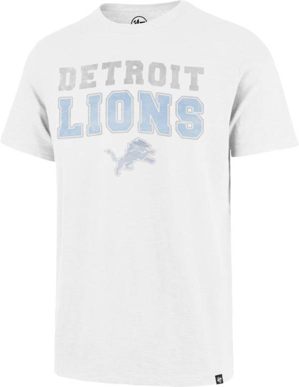 '47 Men's Detroit Lions Stadium Wave White T-Shirt product image