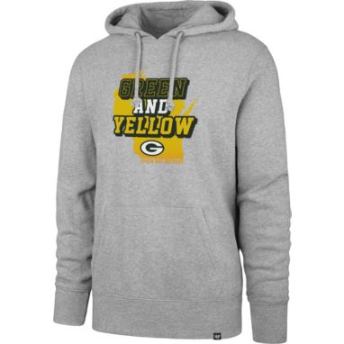 sorry, '47 Men's Green Bay Packers Regional Green & Yellow Pullover Hoodie is currently out of stock