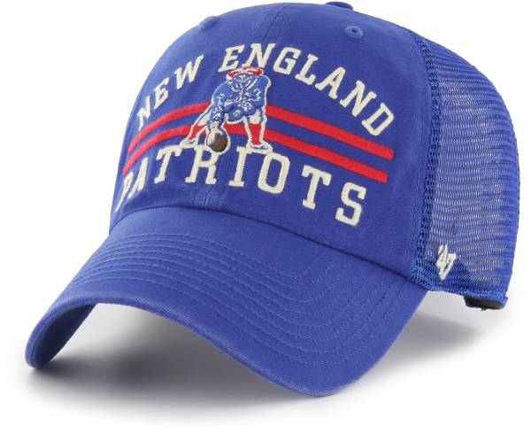 '47 Men's New England Patriots Highpoint Royal Adjustable Clean Up Hat product image