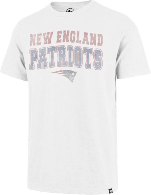 '47 Men's New England Patriots Stadium Wave White T-Shirt product image