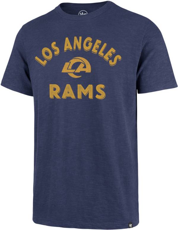'47 Men's Los Angeles Rams Scrum Double Back Royal T-Shirt product image