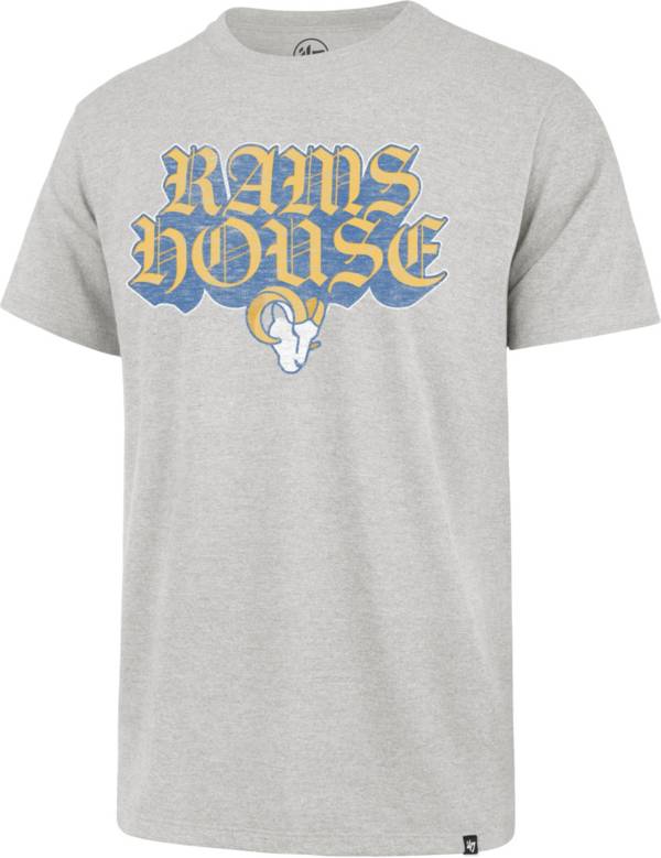 '47 Men's Los Angeles Rams 'Rams House' Grey T-Shirt product image