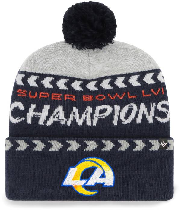 '47 2021 Super Bowl LVI Champions Los Angeles Rams Knit