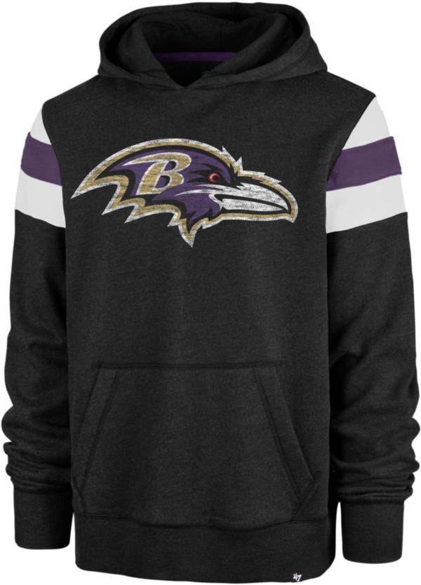 '47 Men's Baltimore Ravens Premier Nico Black Pullover Hoodie product image