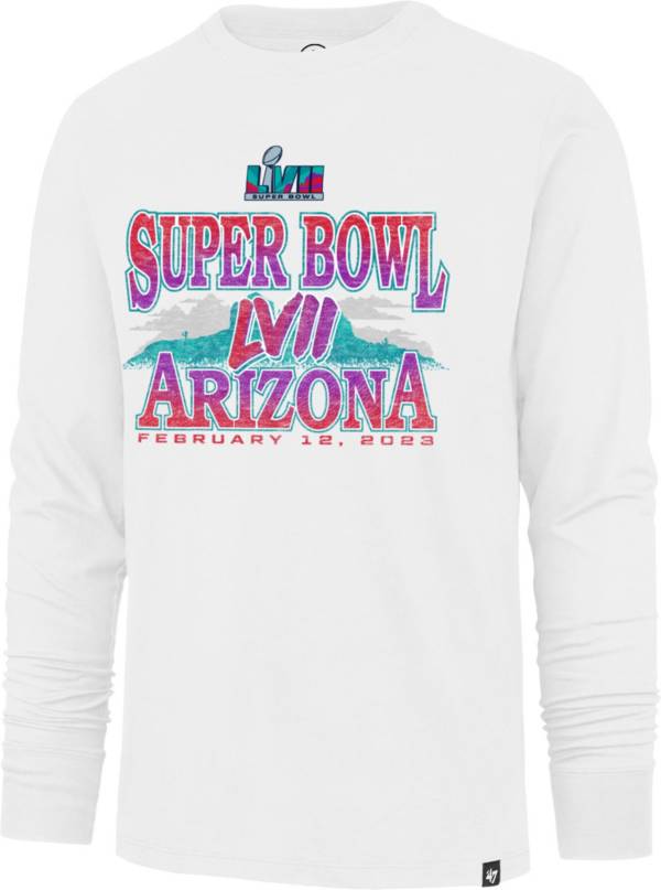 '47 Men's Super Bowl LVII Franklin White Long Sleeve T-Shirt product image