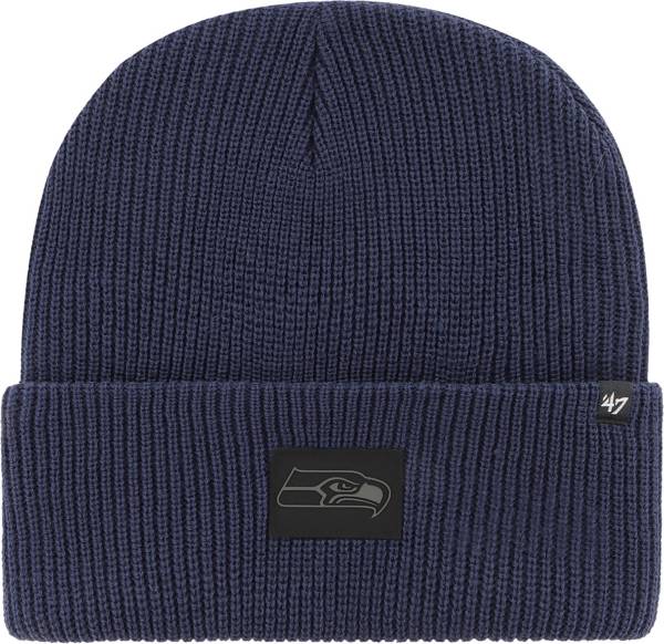 47 Men's Seattle Seahawks Compact Navy Cuffed Beanie product image