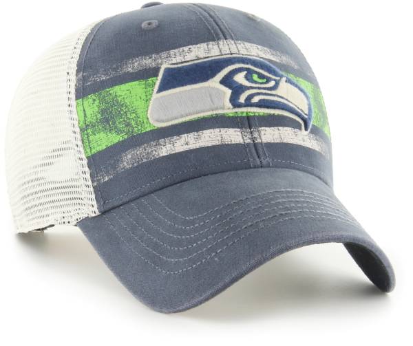 '47 Men's Seattle Seahawks Interlude MVP Vintage Navy Adjustable Hat product image