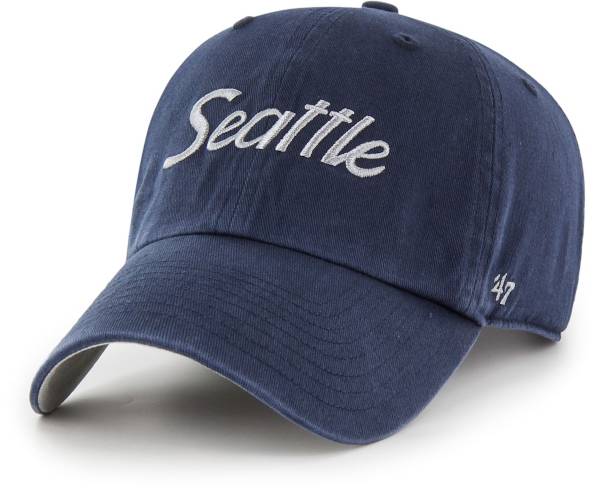 '47 Men's Seattle Seahawks City Script Navy Adjustable Hat product image