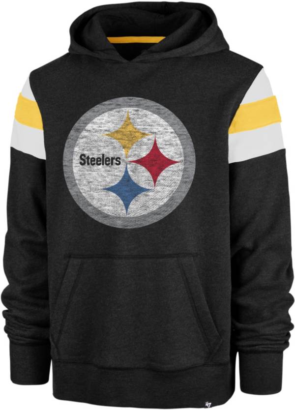 '47 Men's Pittsburgh Steelers Premier Nico Black Hoodie product image