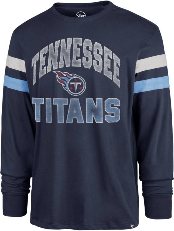 '47 Men's Tennessee Titans Irving Franklin Navy Long Sleeve T-Shirt product image