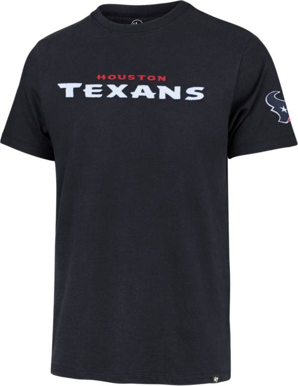 '47 Men's Houston Texans Franklin Fieldhouse Navy T-Shirt product image