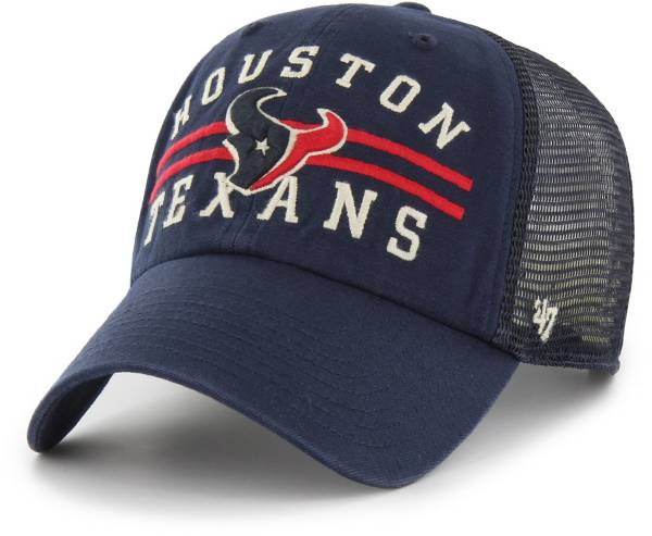 '47 Men's Houston Texans Highpoint Navy Clean Up Adjustable Hat product image