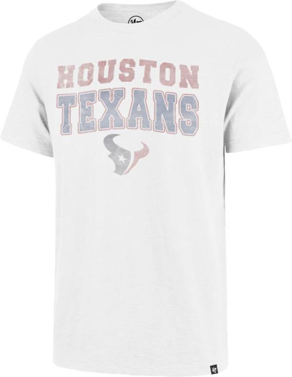 '47 Men's Houston Texans Stadium Wave White T-Shirt product image