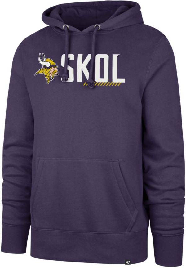 Minnesota Vikings Fanatics Branded Tiebreaker Pullover Hoodie - Purple
