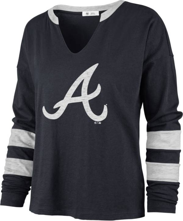 atlanta braves women's long sleeve shirt